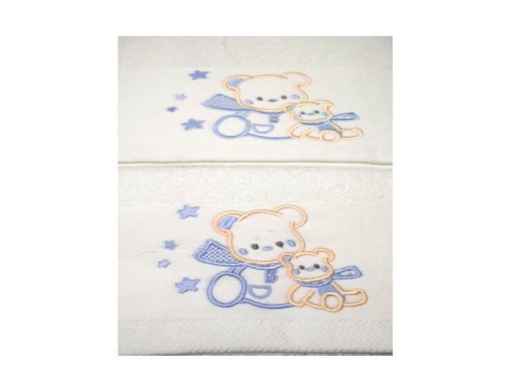 Σετ Βρεφικές Πετσέτες Βαμβακερές Γαρύφαλλο | Γαρύφαλλο - Λευκά Είδη