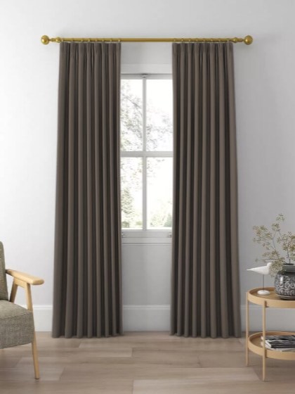Κουρτίνα Blackout-Συσκότισης Πούρου Silk Touch με Τρέσα Γαρύφαλλο 285x280 | Γαρύφαλλο - Λευκά Είδη