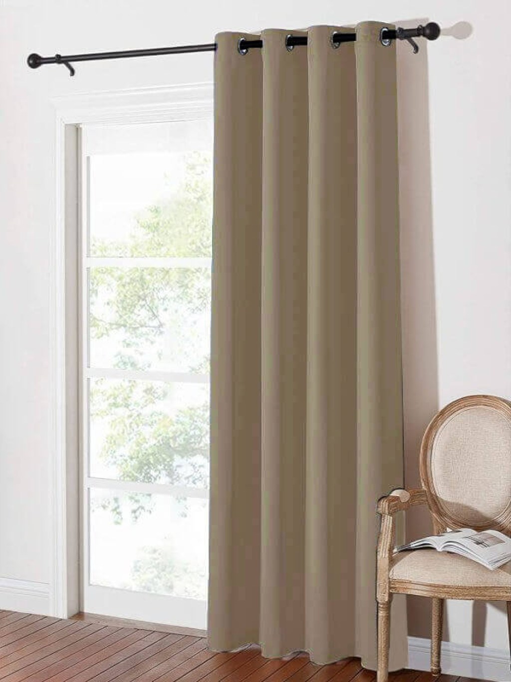 Κουρτίνα Blackout-Συσκότισης με Τρουκς Πούρου Γαρύφαλλο 280x280 | Γαρύφαλλο - Λευκά Είδη