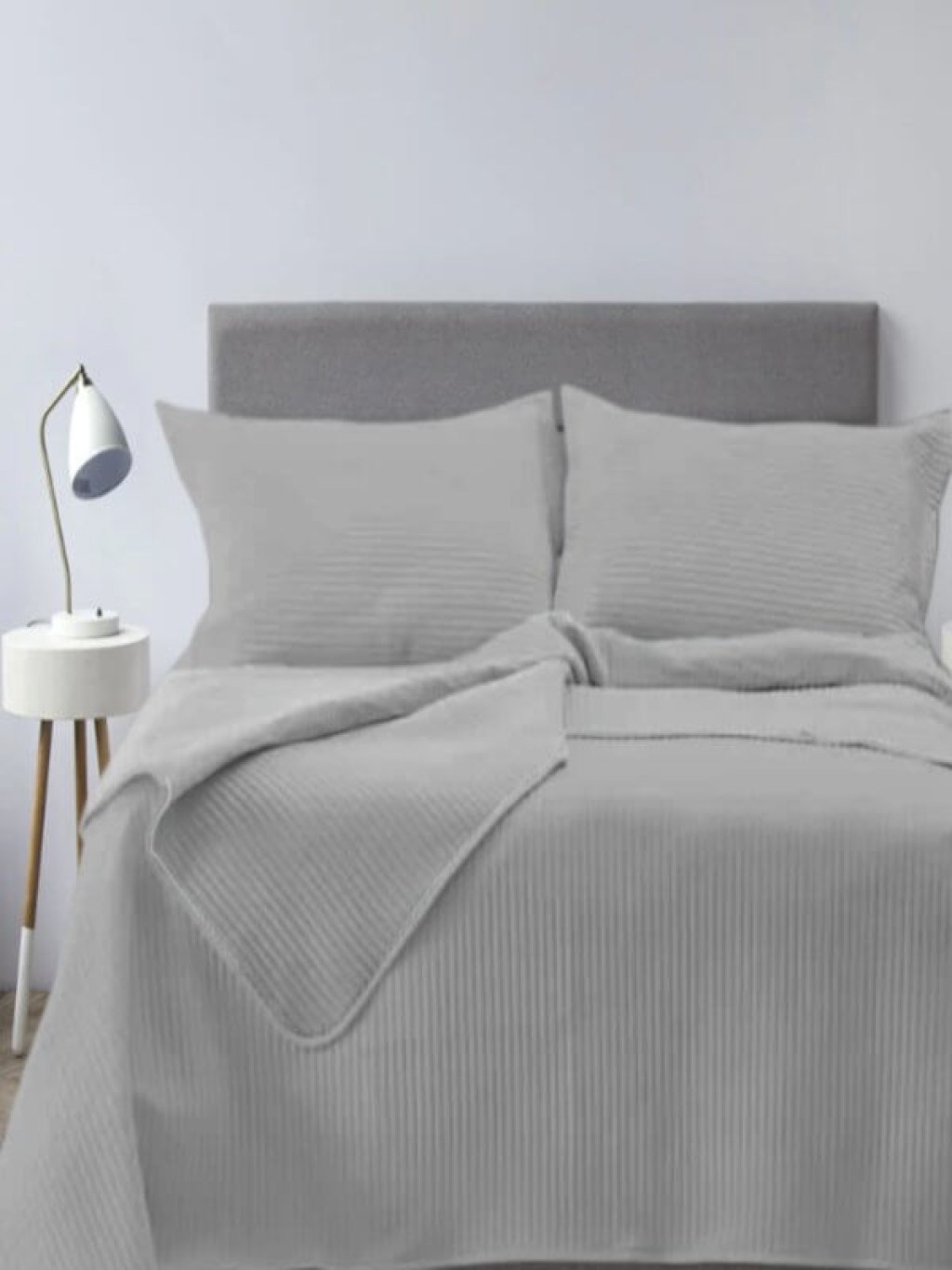 Κουβερλί Σετ Υπέρδιπλο Γκρι Microsatin Jazz Γαρύφαλλο 230x250 | Γαρύφαλλο - Λευκά Είδη