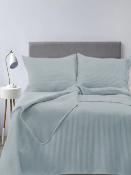 Κουβερλί Σετ Υπέρδιπλο Πετρόλ Microsatin Jazz Γαρύφαλλο 230x250 | Γαρύφαλλο - Λευκά Είδη