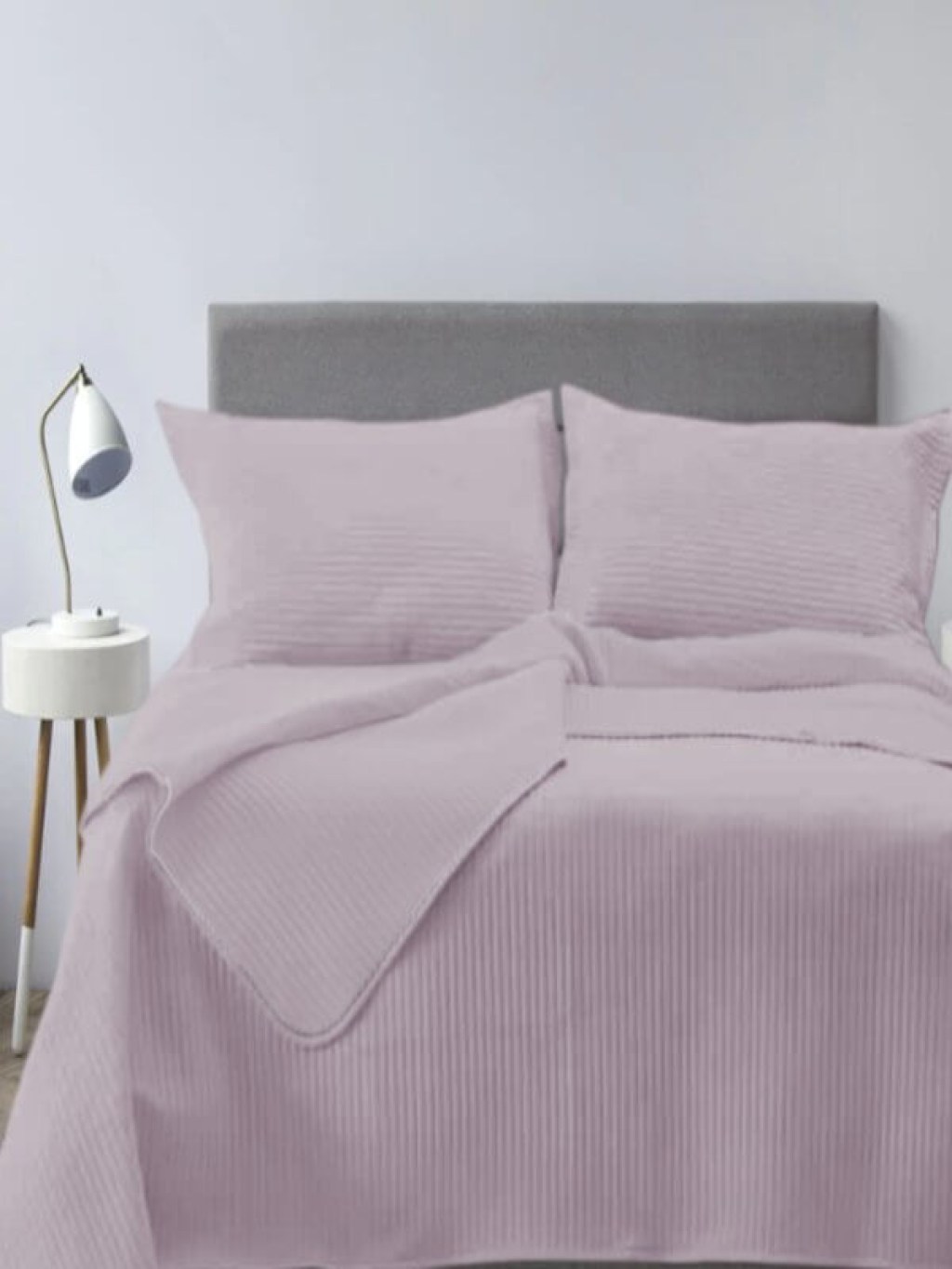 Κουβερλί Σετ Υπέρδιπλο Πούδρα Microsatin Jazz Γαρύφαλλο 230x250 | Γαρύφαλλο - Λευκά Είδη