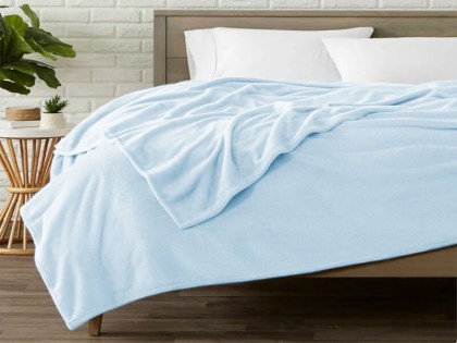 Κουβέρτα Ημίδιπλη Fleece Σιέλ OneColor Γαρύφαλλο 170x200 | Γαρύφαλλο - Λευκά Είδη
