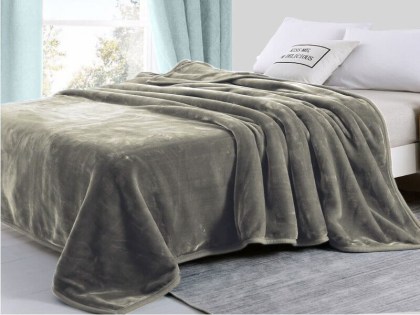 Κουβέρτα Υπέρδιπλη Βελουτέ Έλεφαντ Super Soft Γαρύφαλλο 220x240 | Γαρύφαλλο - Λευκά Είδη
