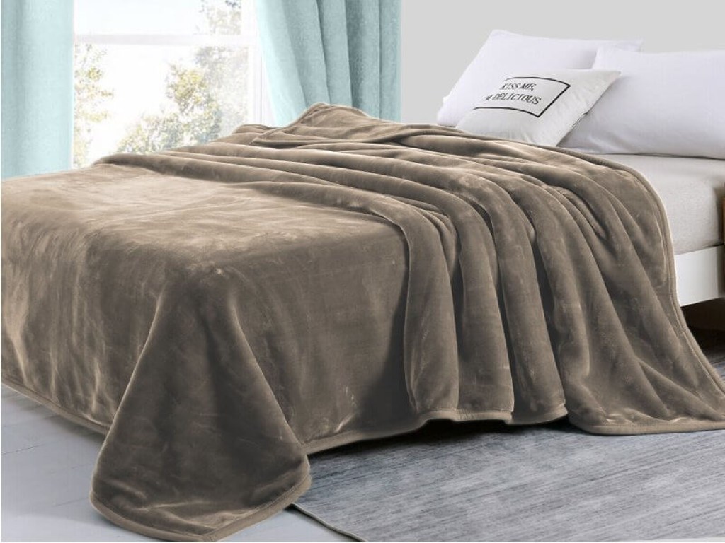 Κουβέρτα Υπέρδιπλη Βελουτέ Έλεφαντ Super Soft Γαρύφαλλο 220x240 | Γαρύφαλλο - Λευκά Είδη