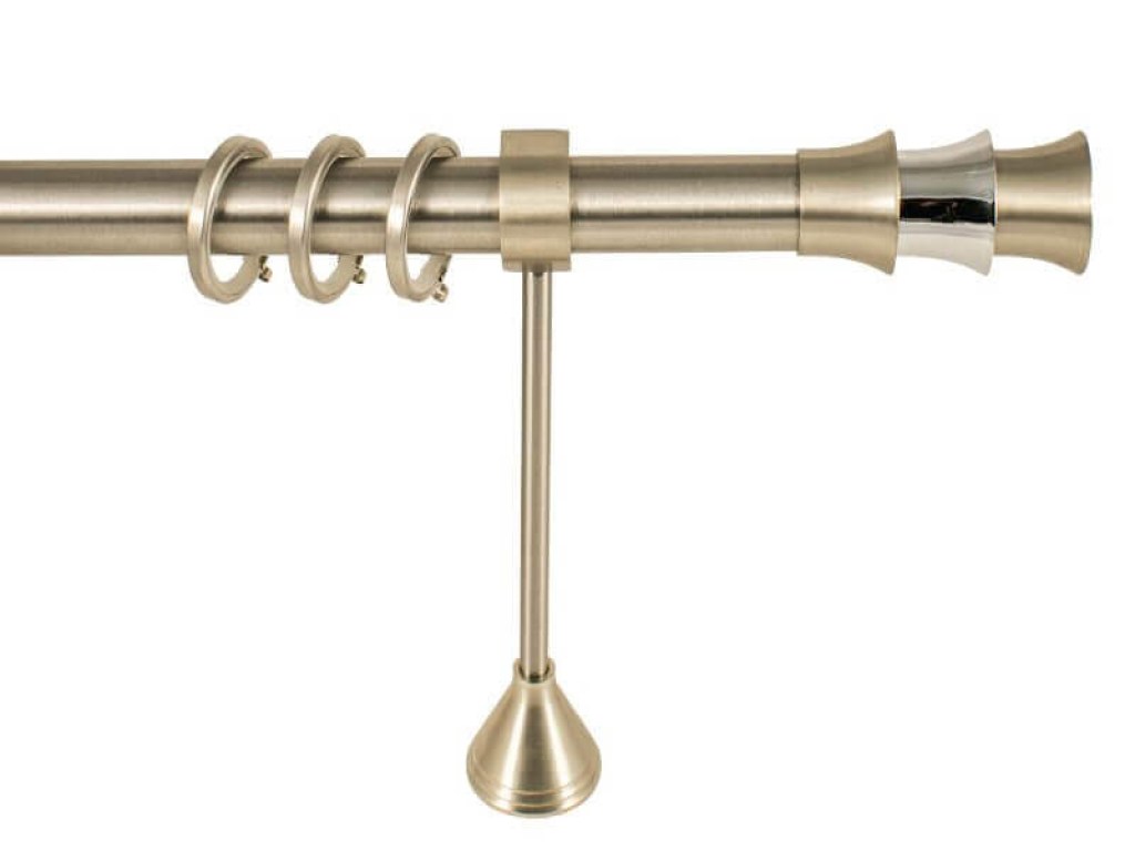 Κουρτινόξυλο Φ20 Ορειχάλκινο Γαρύφαλλο | Γαρύφαλλο - Λευκά Είδη