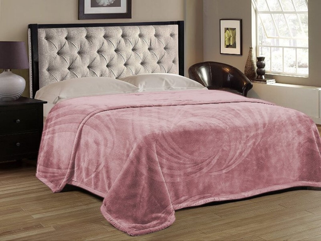 Κουβέρτα Ημίδιπλη Βελουτέ Σάπιο Μήλο Super Soft Γαρύφαλλο 160x220 | Γαρύφαλλο - Λευκά Είδη