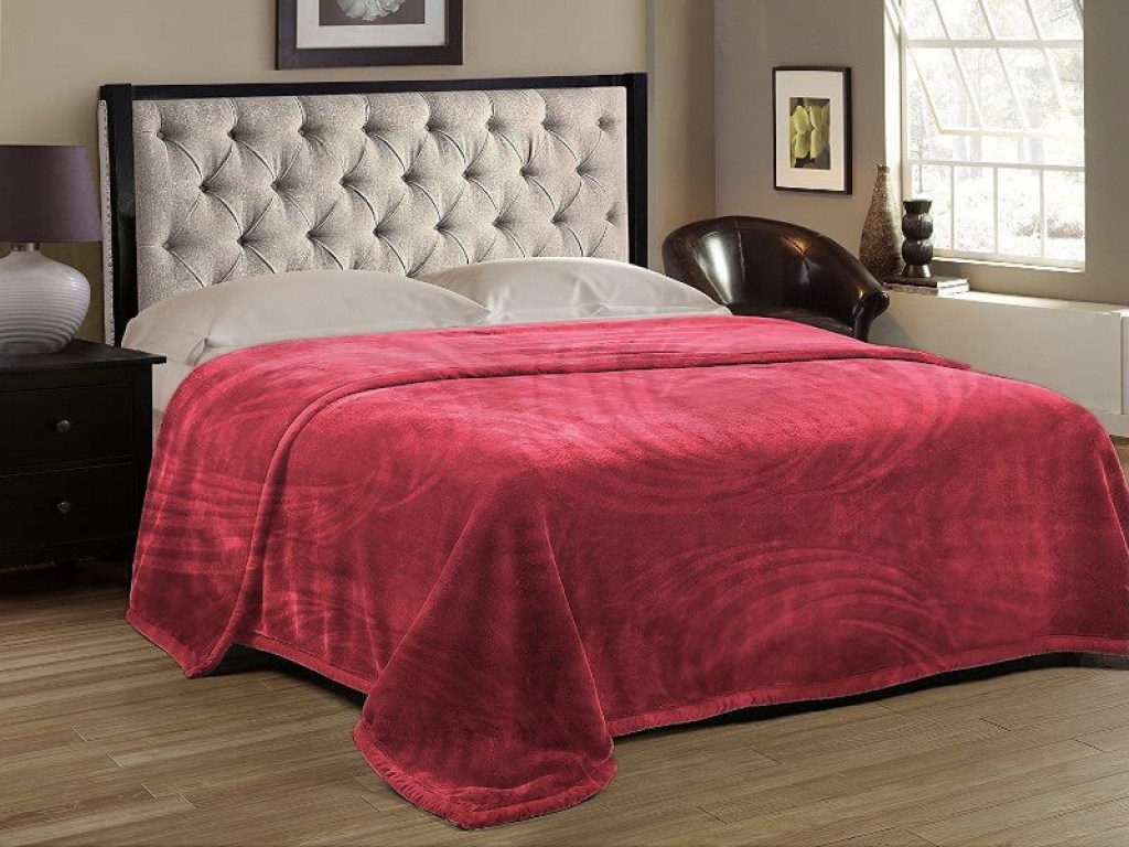 Κουβέρτα Ημίδιπλη Βελουτέ Super Soft Γαρύφαλλο | Γαρύφαλλο - Λευκά Είδη