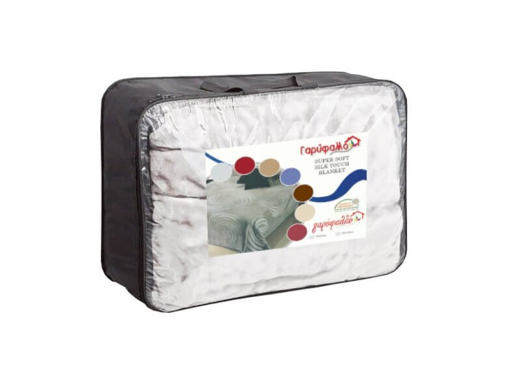 Κουβέρτα Ημίδιπλη Βελουτέ Super Soft Γαρύφαλλο | Γαρύφαλλο - Λευκά Είδη