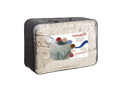 Κουβέρτα Ημίδιπλη Βελουτέ Super Soft Γαρύφαλλο | Γαρύφαλλο - Λευκά Είδη