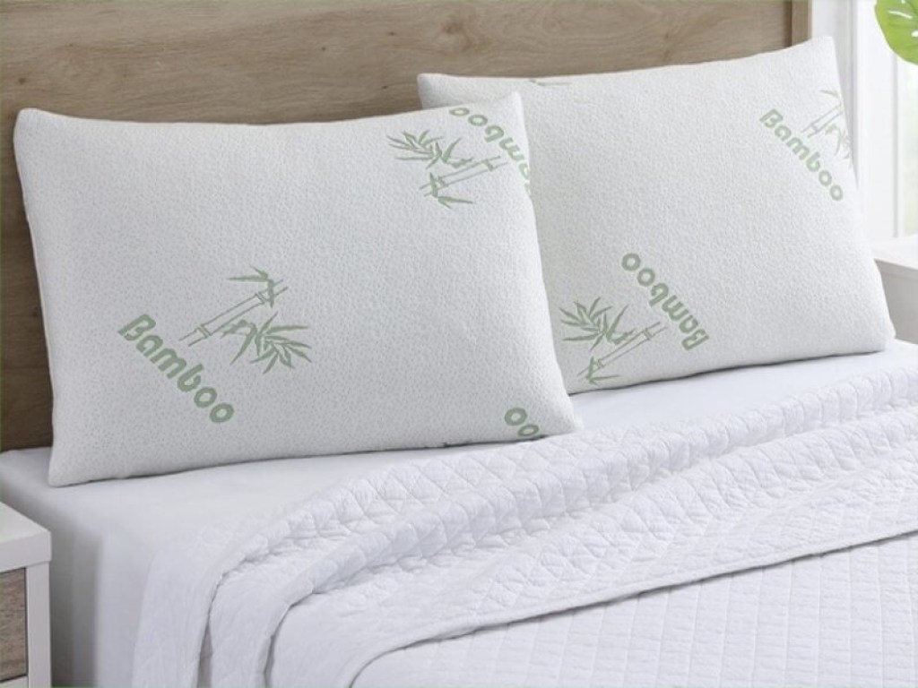 Μαξιλάρι Ύπνου Bamboo με φερμουάρ Γαρύφαλλο | Λευκά Είδη - Γαρύφαλλο