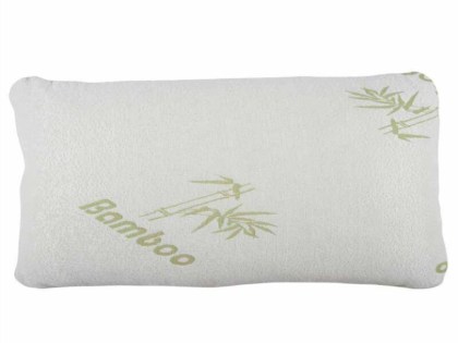 Μαξιλάρι Ύπνου Bamboo Medium με φερμουάρ Γαρύφαλλο | Λευκά Είδη - Γαρύφαλλο