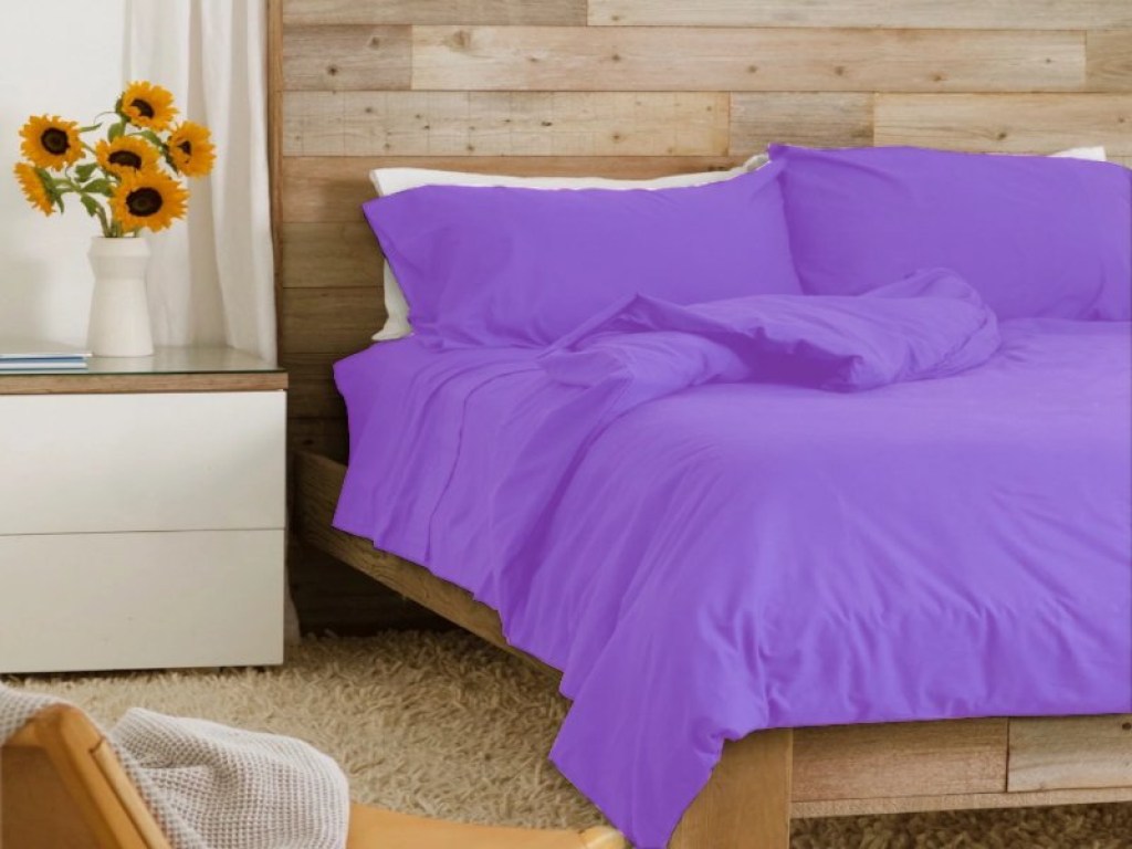 Σετ Σεντόνια Μονά Μονόχρωμα Polycotton Γαρύφαλλο | Γαρύφαλλο - Λευκά Είδη