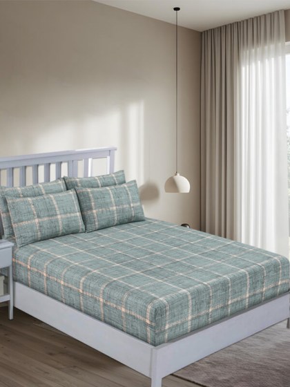 Κατωσέντονο Φανελένιο με Λάστιχο Μέντα Javeria Olive 100% Βαμβακερά Γαρύφαλλο 100-180x200+32cm | Γαρύφαλλο - Λευκά Είδη