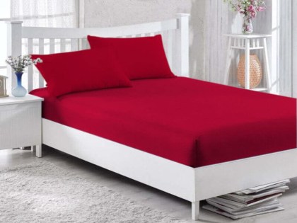 Σετ Μαξιλαροθήκες Κόκκινο Βαμβακερές Γαρύφαλλο 2 Τεμαχίων 50x70 | Γαρύφαλλο - Λευκά Είδη