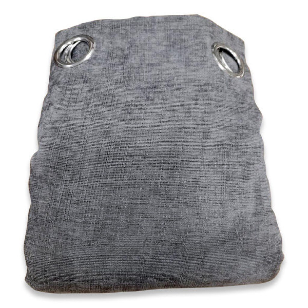 Κουρτίνα Σενίλ με Τρουκς Σκούρο Γκρι Γαρύφαλλο 280x280 | Γαρύφαλλο - Λευκά Είδη