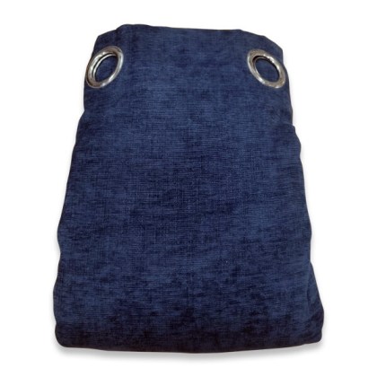 Κουρτίνα Σενίλ με Τρουκς Navy Blue Γαρύφαλλο 280x280 | Γαρύφαλλο - Λευκά Είδη