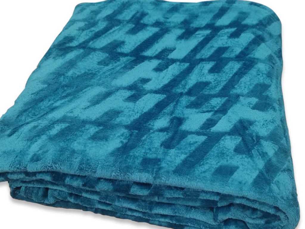 Κουβέρτα Μονή Fleece Πετρολ Ανάγλυφη Soft Γαρύφαλλο 160x220 | Γαρύφαλλο - Λευκά Είδη
