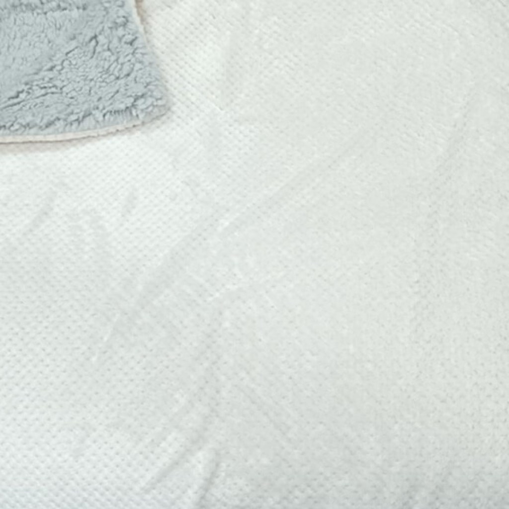Κουβέρτα Υπέρδιπλη Fleece με Sherpa Εκρού Γαρύφαλλο 220x240 | Γαρύφαλλο - Λευκά Είδη