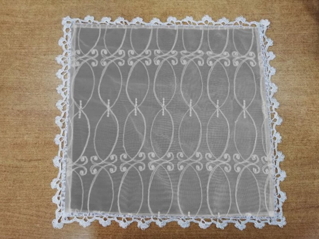 Μαντήλια Χορού Γάμου Χειροποίητα Μεταξωτά Eternity Γαρύφαλλο | Γαρύφαλλο - Λευκά Είδη