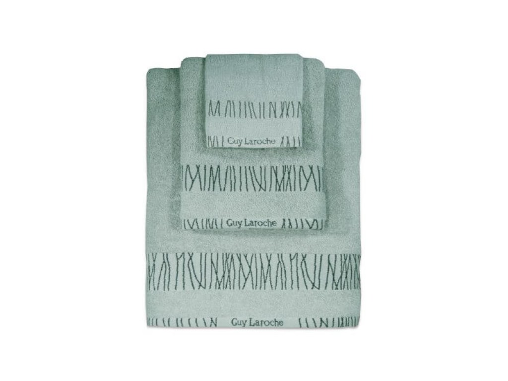 Σετ Πετσέτες Μπάνιου Βαμβακερές Guy Laroche | Γαρύφαλλο - Λευκά Είδη