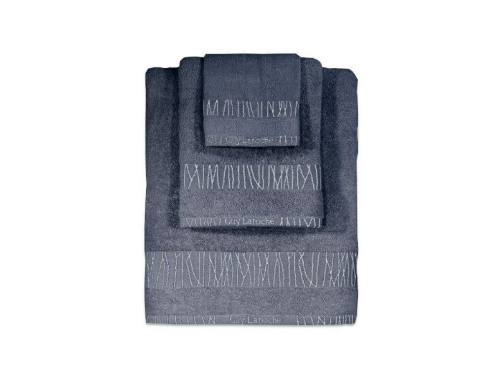 Σετ Πετσέτες Μπάνιου Βαμβακερές Guy Laroche | Γαρύφαλλο - Λευκά Είδη