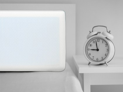Μαξιλάρι Ύπνου Memory Foam Cool Gel Γαρύφαλλο 40x60+12 | Γαρύφαλλο - Λευκά Είδη