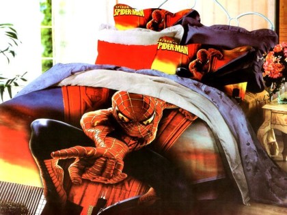 Παιδικό Κουβερλί Σετ Πολύχρωμο Microfiber Spiderman Γαρύφαλλο 140x200 | Γαρύφαλλο - Λευκά Είδη