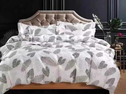 Πάπλωμα Εμπριμέ Leaves Microfiber 1937 Γαρύφαλλο | Γαρύφαλλο - Λευκά Είδη