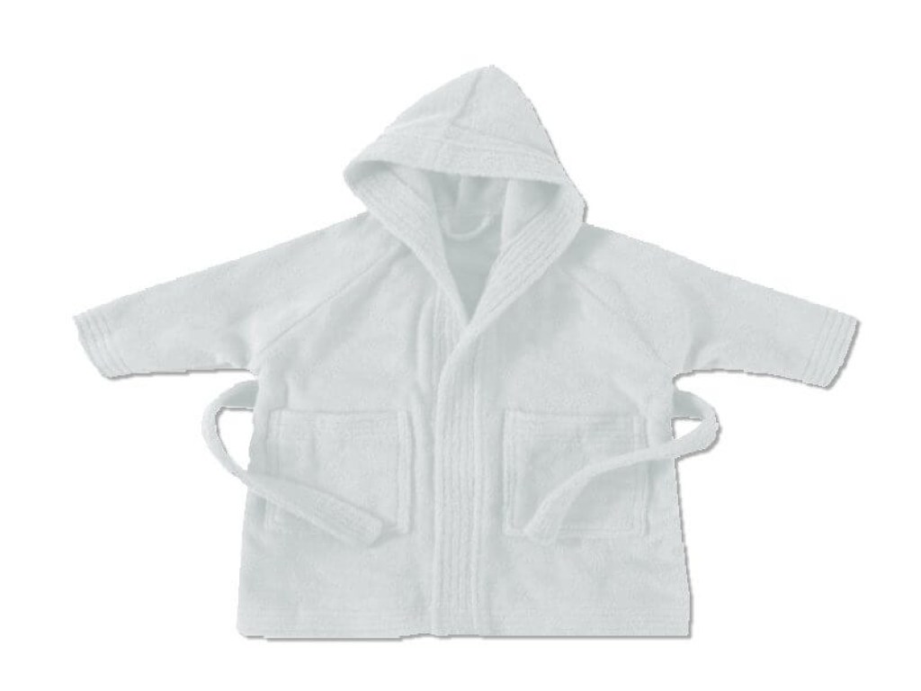 Παιδικό Μπουρνούζι Βαμβακερό Γαρύφαλλο | Γαρύφαλλο - Λευκά Είδη