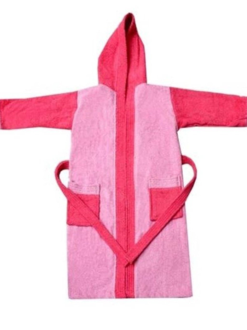 Παιδικό Μπουρνούζι Βαμβακερό Γαρύφαλλο | Γαρύφαλλο - Λευκά Είδη