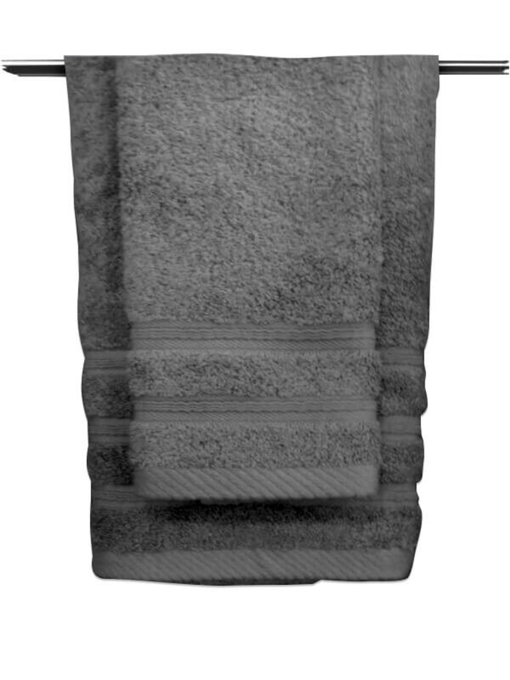 Πετσέτα Προσώπου Βαμβακερή Ανθρακί 600gsm Γαρύφαλλο 50x90εκ. | Γαρύφαλλο - Λευκά Είδη