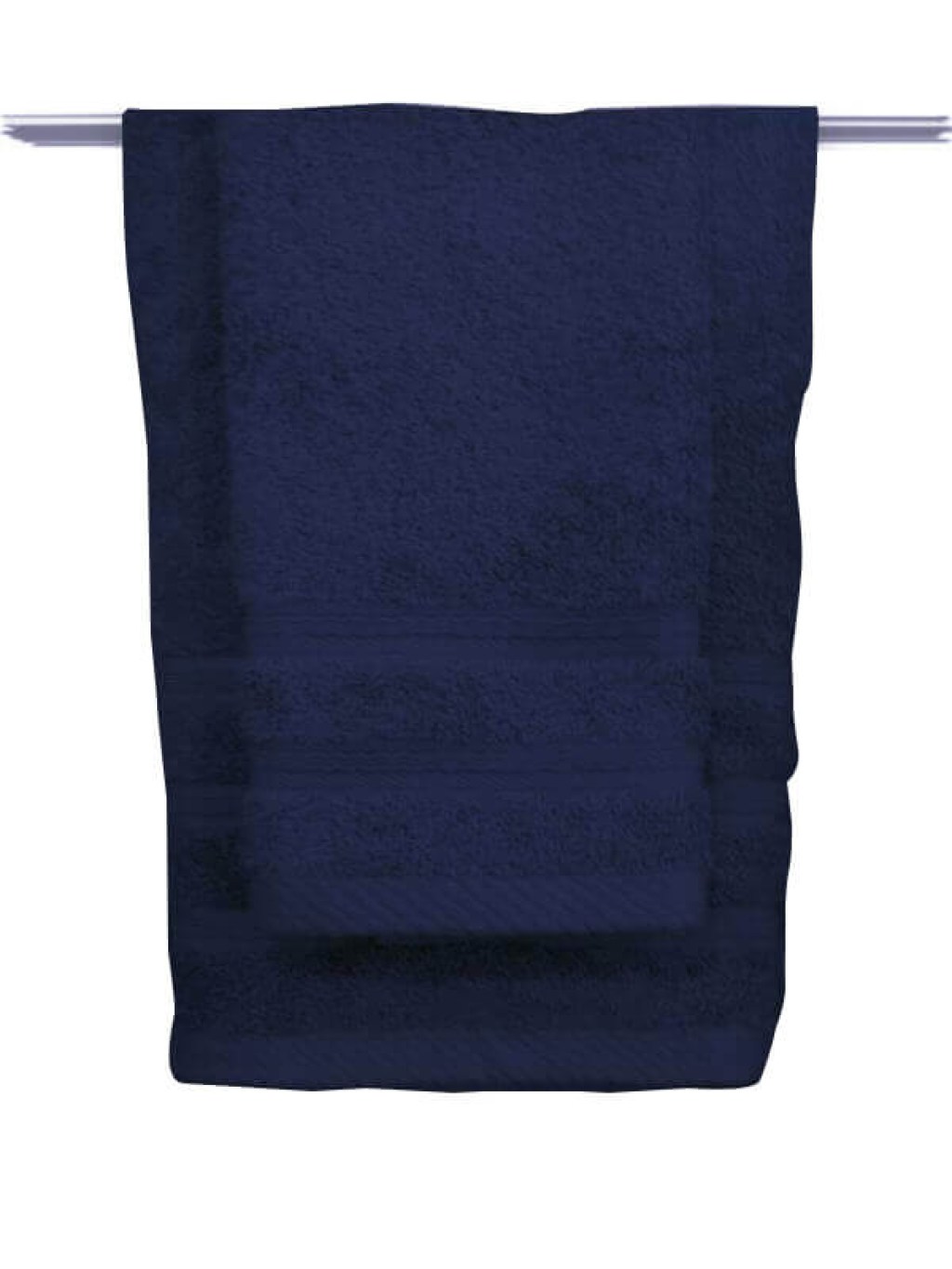 Πετσέτα Προσώπου Βαμβακερή Μπλε Σκούρο 600gsm Γαρύφαλλο 50x90εκ. | Γαρύφαλλο - Λευκά Είδη