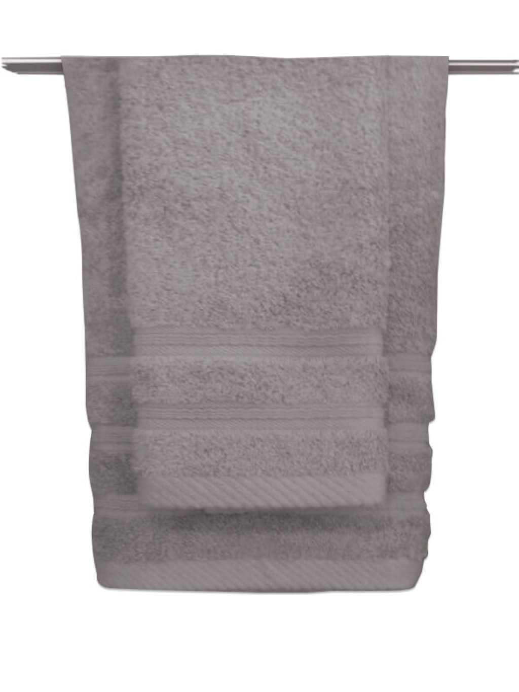 Πετσέτα Χεριών Βαμβακερή Καμελ-Γκρι 600gsm Γαρύφαλλο 30x50εκ. | Γαρύφαλλο - Λευκά Είδη