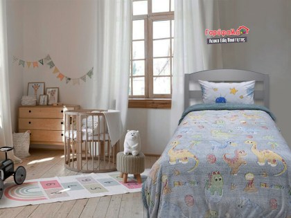 Παιδική Κουβέρτα Μονή Φωσφοριζέ Fleece με Sherpa Dinosaur Γαρύφαλλο 160x220 | Γαρύφαλλο - Λευκά Είδη