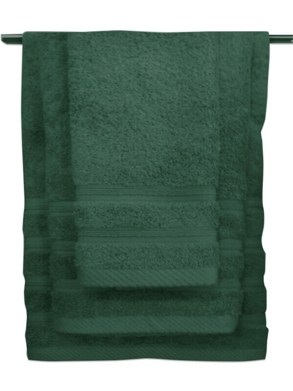 Σετ Πετσέτες Μπάνιου Κυπαρισσί Βαμβακερές 600gsm Γαρύφαλλο 3 Τεμαχίων | Γαρύφαλλο - Λευκά Είδη