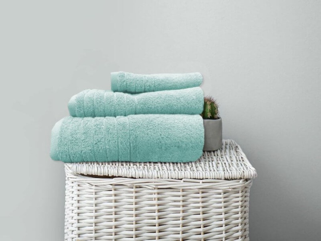 Σετ Πετσέτες Μπάνιου Μέντα 100% Βαμβακερές 600gsm OneColor Γαρύφαλλο 3 Τεμάχια | Γαρύφαλλο - Λευκά Είδη