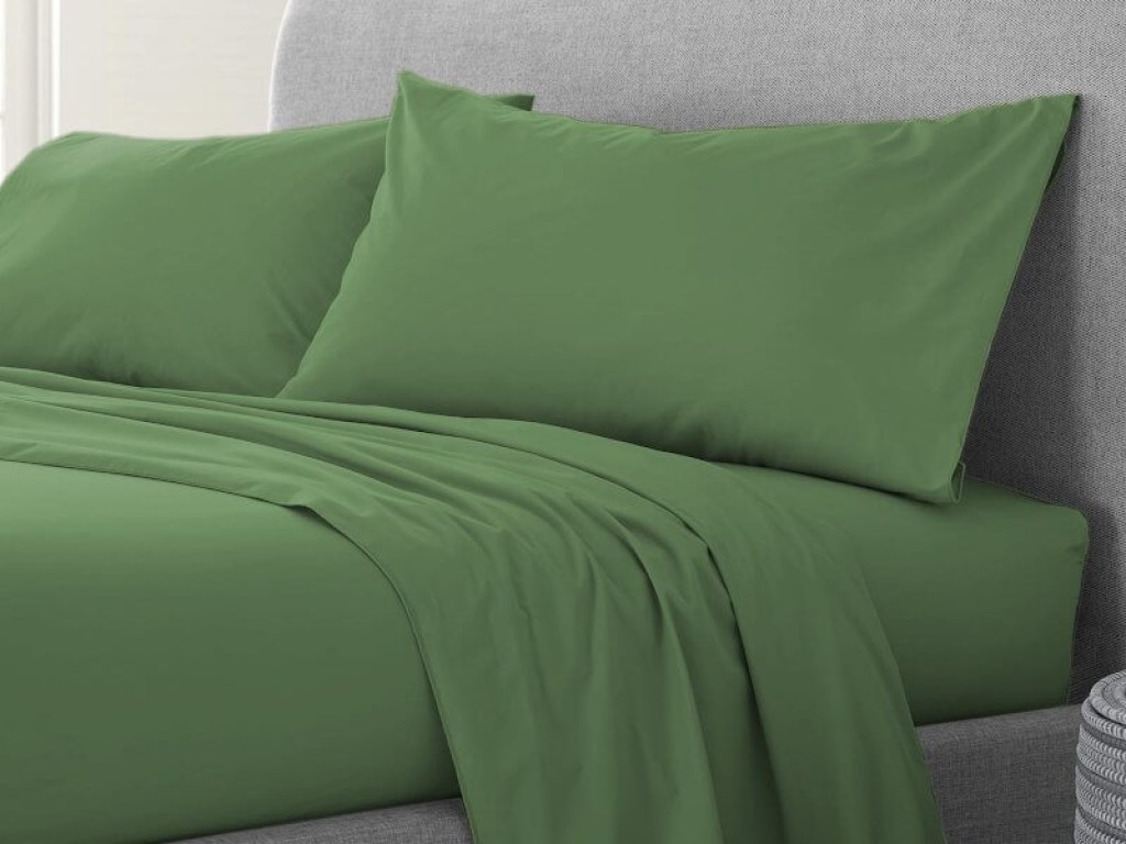 Σετ Σεντόνια Χακί 100% Βαμβακερά Reactive One Color Γαρύφαλλο | Γαρύφαλλο - Λευκά Είδη