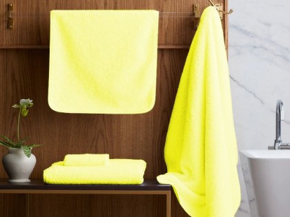 Σετ Πετσέτες Μπάνιου Πενιέ Λεμονί 100% Βαμβακερές 420gr/m² Γαρύφαλλο 3 Τεμάχια | Γαρύφαλλο - Λευκά Είδη