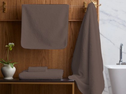 Σετ Πετσέτες Μπάνιου Πενιέ Πούρου 100% Βαμβακερές 420gr/m² Γαρύφαλλο 3 Τεμάχια | Γαρύφαλλο - Λευκά Είδη