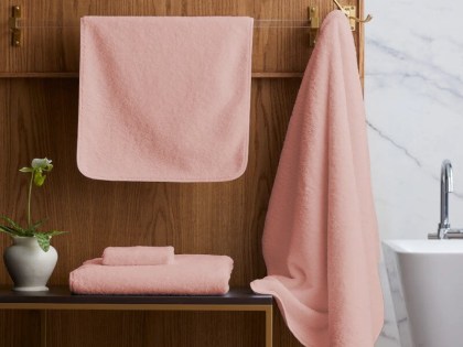 Σετ Πετσέτες Μπάνιου Πενιέ Σάπιο Μήλο 100% Βαμβακερές 420gr/m² Γαρύφαλλο 3 Τεμάχια | Γαρύφαλλο - Λευκά Είδη