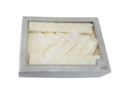 Σετ Τραπεζομάντηλο Ζακάρ 12 Ατόμων Γαρύφαλλο | Γαρύφαλλο - Λευκά Είδη