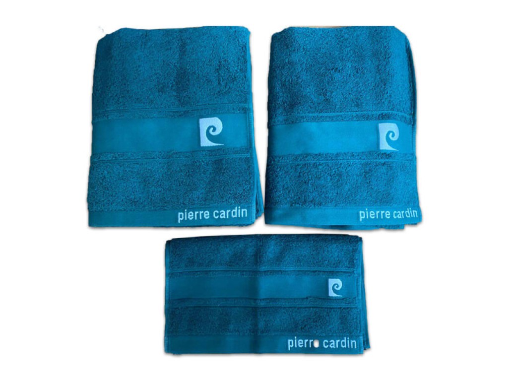 Σετ Πετσέτες Μπάνιου Pierre Cardin 100% Βαμβάκι 500gsm 3ΤΜΧ Γαρύφαλλο | Γαρύφαλλο -Λευκά Είδη