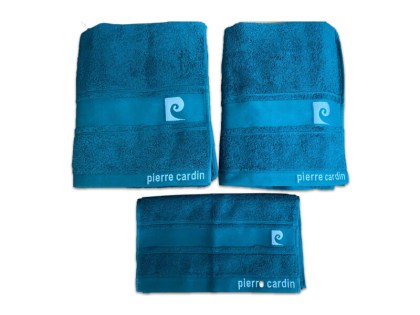 Σετ Πετσέτες Μπάνιου Pierre Cardin 100% Βαμβάκι 500gsm 3ΤΜΧ Γαρύφαλλο | Γαρύφαλλο -Λευκά Είδη