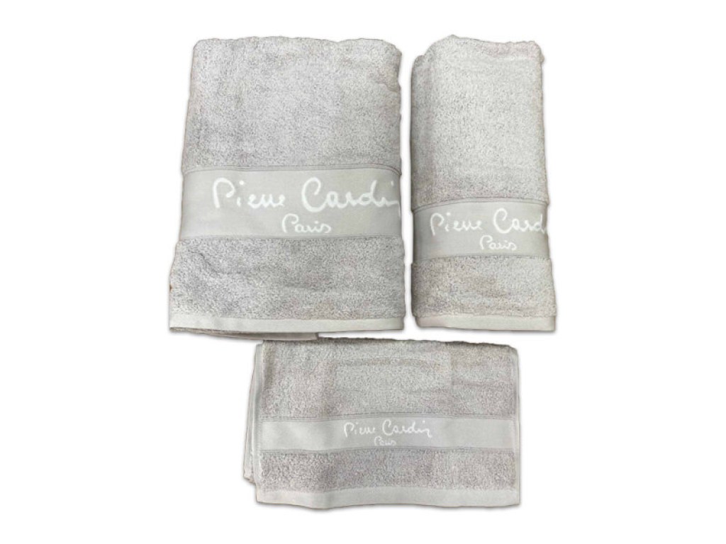 Σετ Πετσέτες Μπάνιου Pierre Cardin 100% Βαμβάκι 500gsm 3ΤΜΧ Γαρύφαλλο | Γαρύφαλλο -Λευκά Είδη