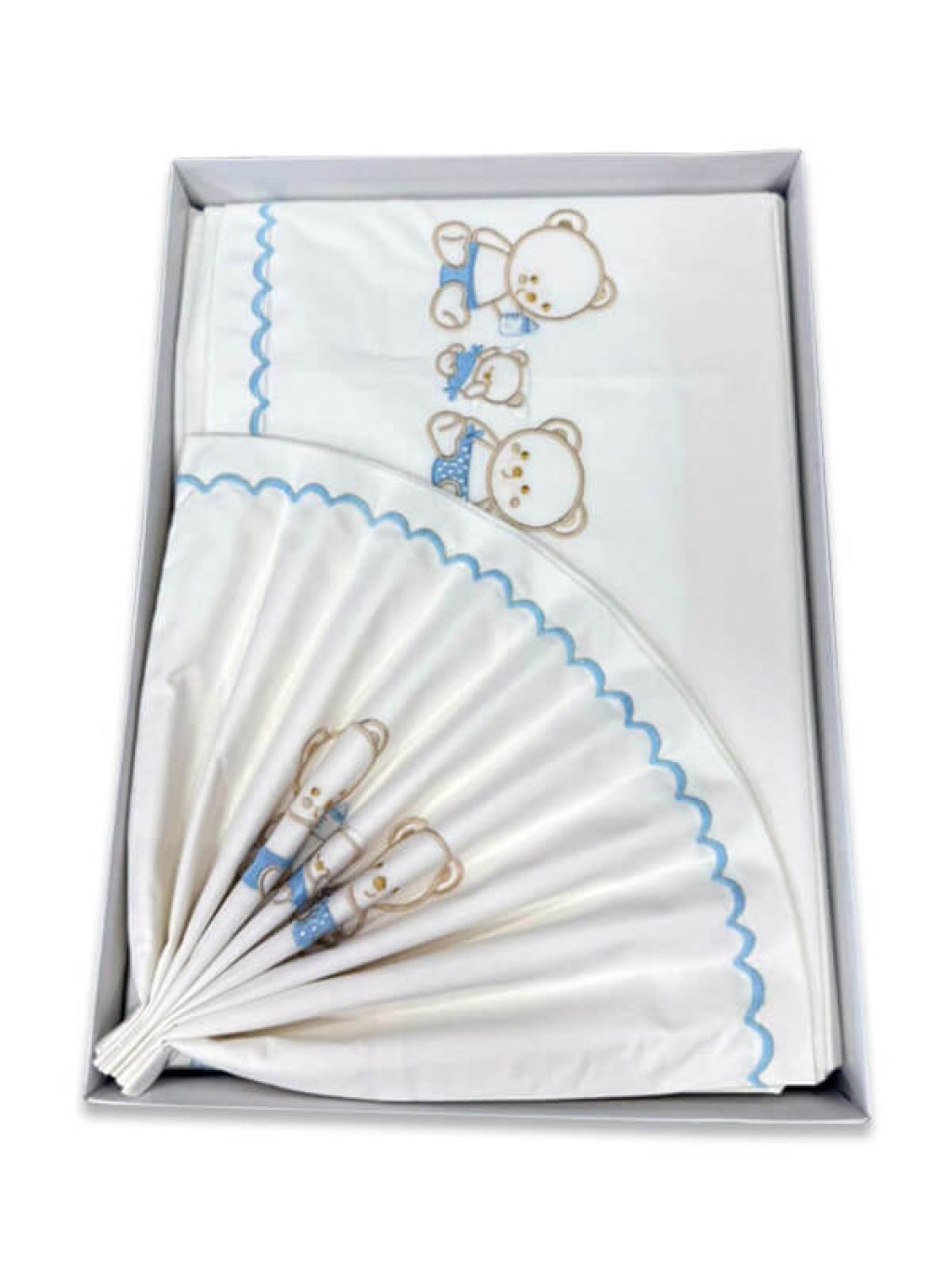 Σετ Βρεφικά Σεντόνια Κούνιας Βαμβακερά Με Κέντημα Family Γαρύφαλλο 110x160 | Γαρύφαλλο - Λευκά Είδη