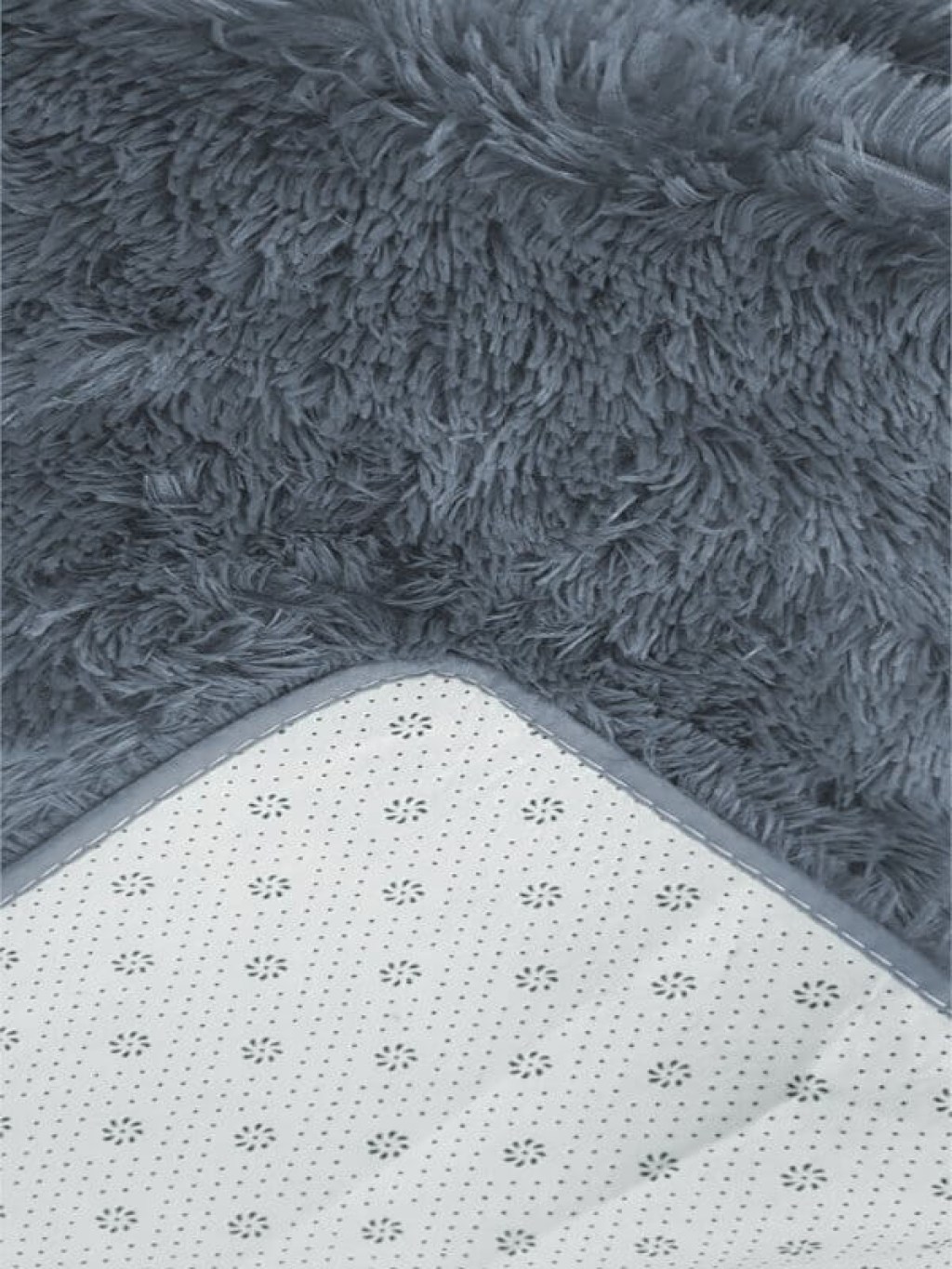 Χαλί Fluffie Μαύρο Με Αντιολισθητικό Πάτο Γαρύφαλλο | Γαρύφαλλο - Λευκά Είδη