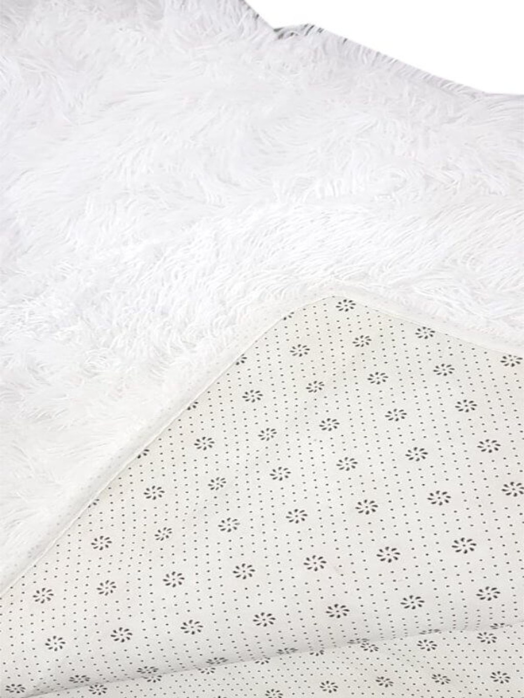 Χαλί Fluffie Λευκό Με Αντιολισθητικό Πάτο Γαρύφαλλο | Γαρύφαλλο - Λευκά Είδη
