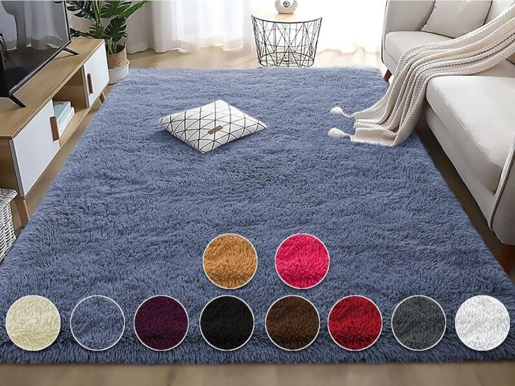 Χαλί Fluffie Με Αντιολισθητικό Πάτο Γαρύφαλλο | Γαρύφαλλο - Λευκά Είδη