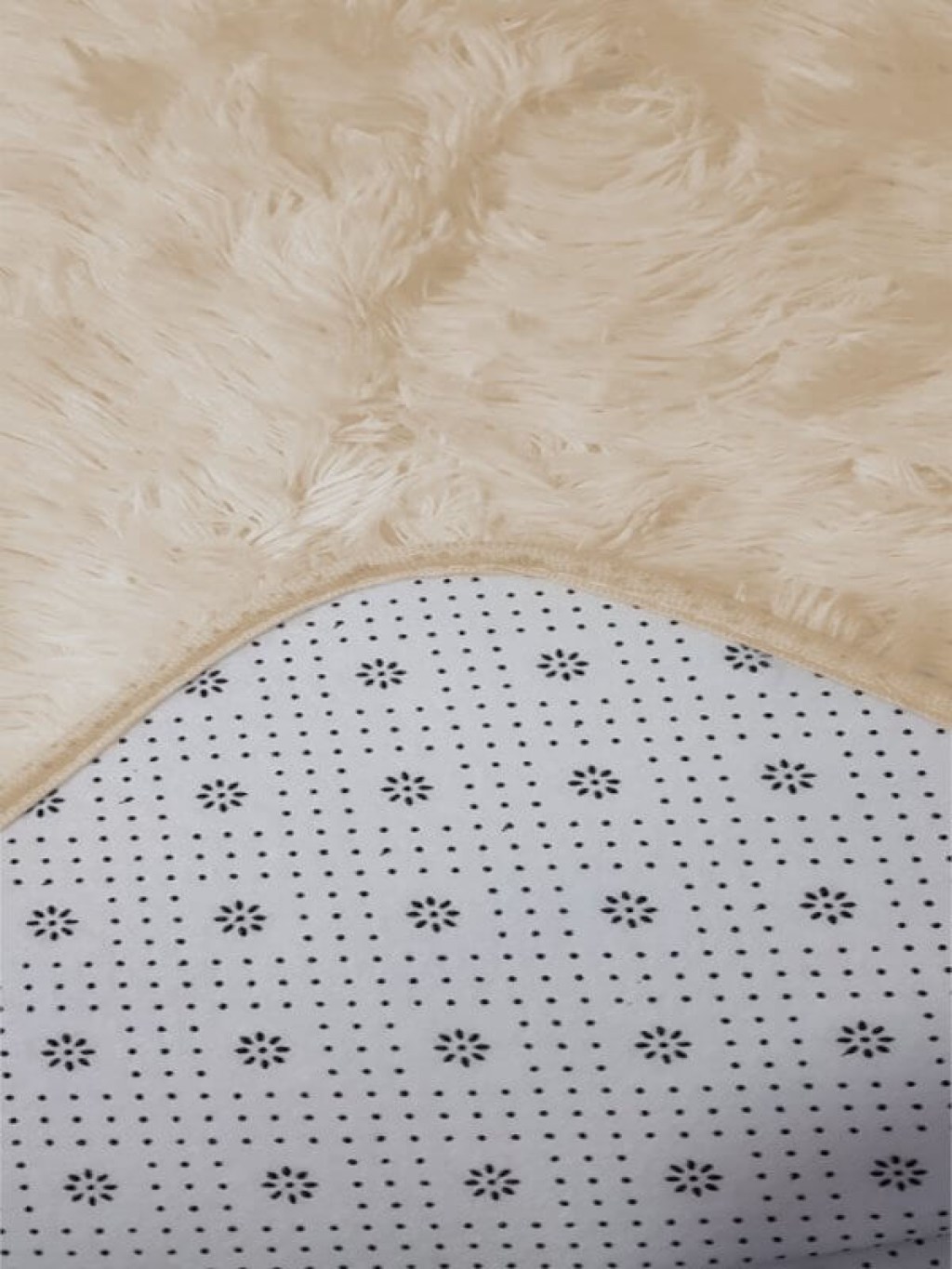 Χαλί Fluffie Μπεζ Με Αντιολισθητικό Πάτο Γαρύφαλλο | Γαρύφαλλο - Λευκά Είδη